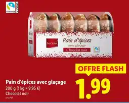 Lidl Favorina Pain d'épices avec glaçage offre