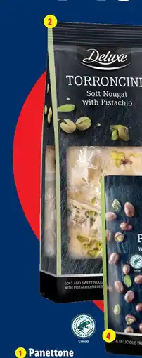 Lidl DELUXE Nougat à la pistache offre