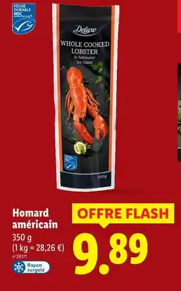 Lidl Deluxe Homard américain offre