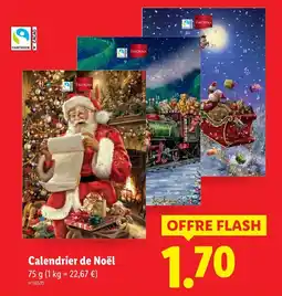 Lidl FAVORINA Calendrier de Noël offre