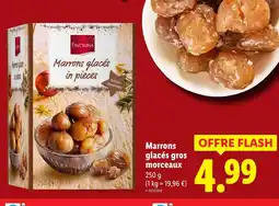 Lidl Favorina Marrons glacés gros morceaux offre