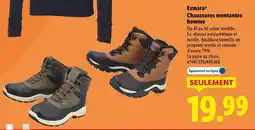 Lidl ESMARA Chaussures montantes homme offre