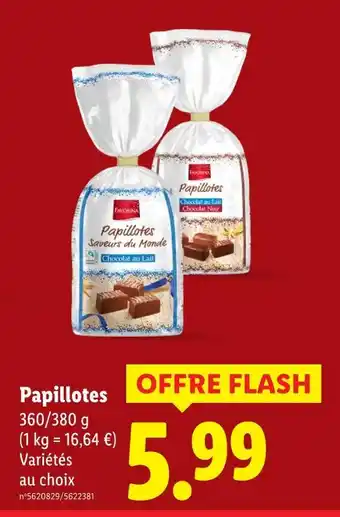 Lidl FAVORINA Papillotes offre
