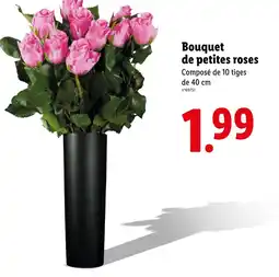 Lidl Bouquet de petites roses offre