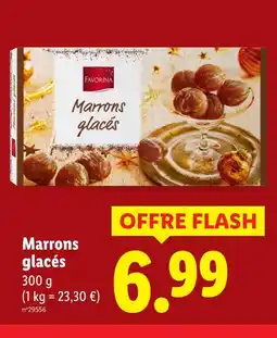 Lidl FAVORINA Marrons glacés offre