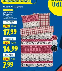 Lidl LIVARNO HOME Parure de lit offre