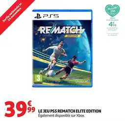 Auchan Le jeu ps5 rematch elite edition offre
