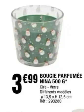 La Foir'Fouille Bougie parfumée nina offre