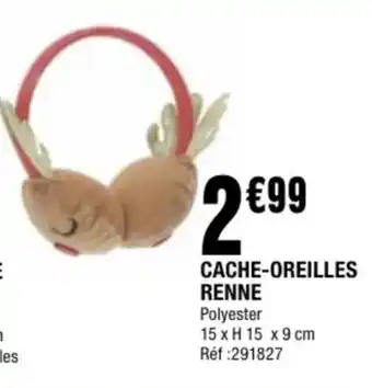 La Foir'Fouille Cache-oreilles renne offre