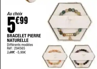 La Foir'Fouille Bracelet pierre naturelle offre