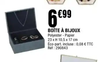 La Foir'Fouille Boîte à bijoux offre