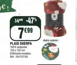 La Foir'Fouille Plaid sherpa offre