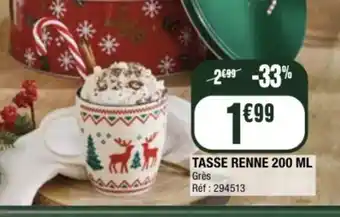 La Foir'Fouille Tasse renne offre