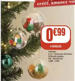 La Foir'Fouille 4 boules offre