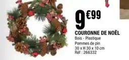 La Foir'Fouille Couronne de noël offre