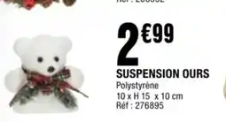 La Foir'Fouille Suspension ours offre