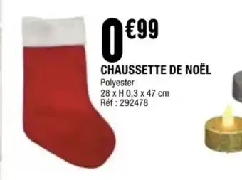 La Foir'Fouille Chaussette de noël offre