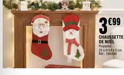 La Foir'Fouille Chaussette de noël offre