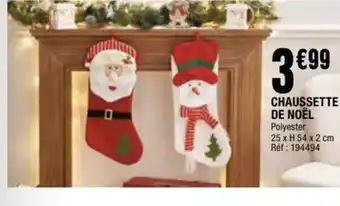 La Foir'Fouille Chaussette de noël offre