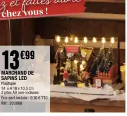 La Foir'Fouille Marchand de sapins led offre