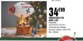 La Foir'Fouille Dirigeable de noël led offre