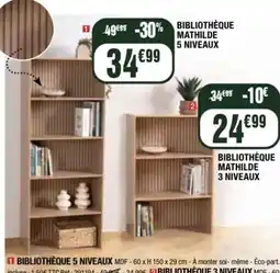 La Foir'Fouille Bibliothèque mathilde 5 niveaux offre