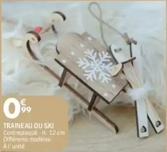 La Foir'Fouille Traineau ou ski offre