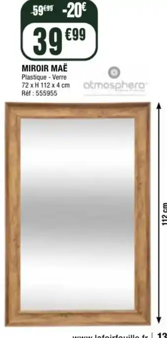 La Foir'Fouille Miroir maë offre