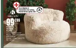 La Foir'Fouille Fauteuil vacuum fluffy offre