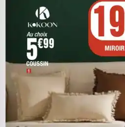 La Foir'Fouille Coussin offre