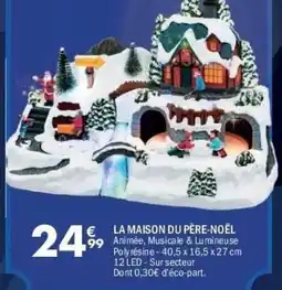 La Foir'Fouille La maison du père-noël offre