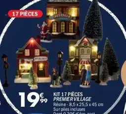 La Foir'Fouille Kit 17 pièces 99 premier village offre