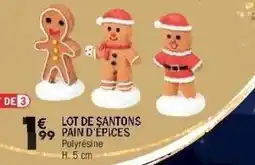 La Foir'Fouille Lot de şantons pain d'épices offre