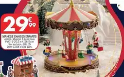 La Foir'Fouille Manège chaises enfants offre