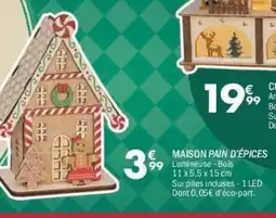 La Foir'Fouille Maison pain d'épices offre