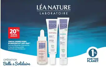 Auchan Parapharmacie Jonzac gammes soins hydratants et anti-âge offre