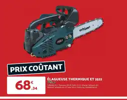Bricomarché GOON! Élagueuse thermique et 2522 offre