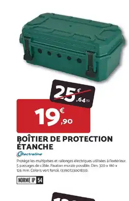 Bricomarché Boîtier de protection étanche offre