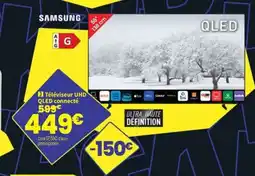 Conforama SAMSUNG Téléviseur UHD QLED connecté offre