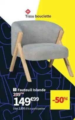 Conforama Fauteuil Islande offre