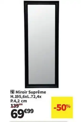 Conforama Miroir Suprême offre
