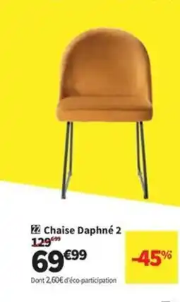 Conforama Chaise Daphné 2 offre