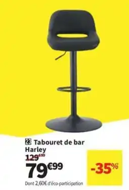 Conforama Tabouret de bar Harley offre