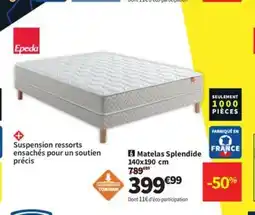 Conforama Matelas Splendide offre