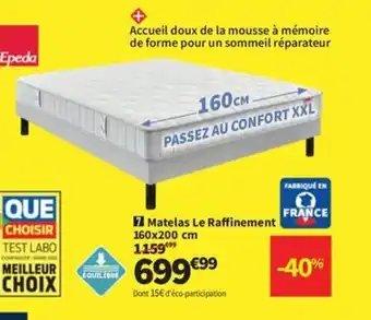 Conforama Matelas Le Raffinement offre