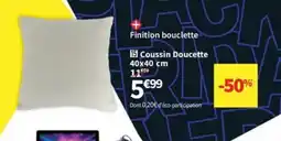 Conforama Coussin Doucette offre