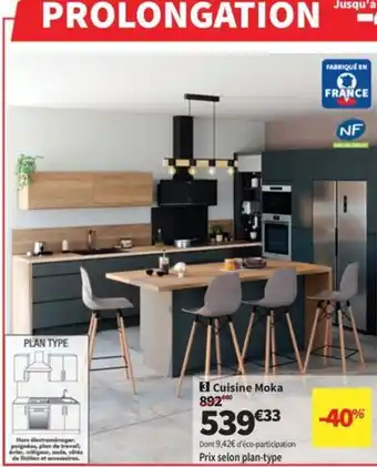 Conforama Cuisine Moka offre