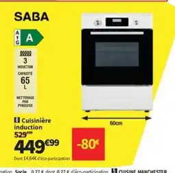 Conforama SABA Cuisinière induction offre