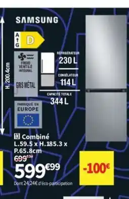 Conforama SAMSUNG Combiné offre