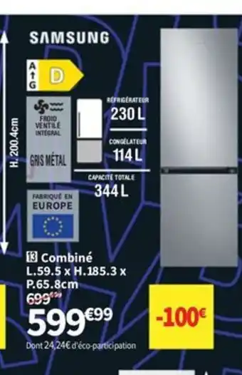 Conforama SAMSUNG Combiné offre